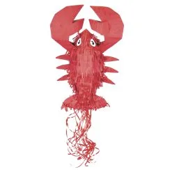 Piñata Homard Rouge 50 Cm