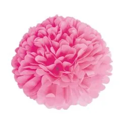 Pompom Satin Bubble Gum 40 Cm