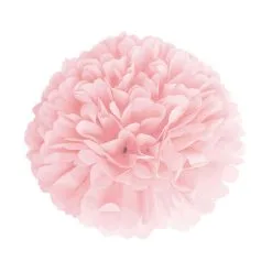 Pompom Satin Rose Vintage 40 Cm