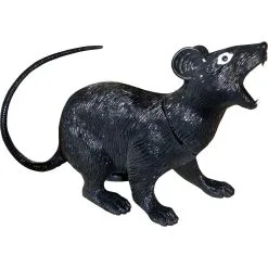 RAT HALLOWEEN PLASTIQUE 38CM