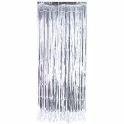 Rideau Brillant Argent 92 X 250 Cm