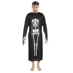 Robe Adulte Squelette 1er Prix