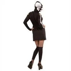 Robe Adulte Squelette Avec Capuche Femme 7 Robe Adulte Squelette Avec Capuche Femme -COSTUMED’HALLOWEEN robe adulte squelette avec capuche femme farfouil en fete deguisements 31595750