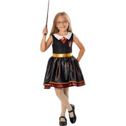 Robe Luxe Enfant + Baguette Et Lunettes Gryffondor Harry Potter™