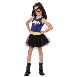 Robe Tutu Enfant + Masque Batgirl™ DC Super Hero Girls™