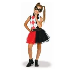 Robe Tutu Enfant + Masque Harley Quinn™ DC Super Hero Girls™