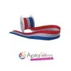 ROULEAU DE RUBAN TRICOLORE 15MM X 25M
