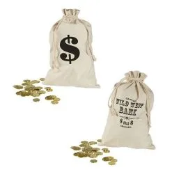SAC WESTERN DOLLAR MONEY 30CM X 48CM