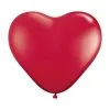 Sachet De 100 Ballons Coeurs Rouge Rubis 11" 28cm Qualatex®