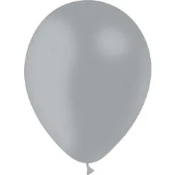 SACHET DE 100 BALLONS DE 28 CM 11" GRIS BALLOONIA®