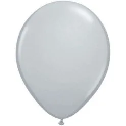 SACHET DE 100 BALLONS FASHION GRIS 11" 28 CM QUALATEX®