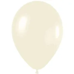 Sachet De 100 Ballons Perlés Ivoire 28 Cm 11" Sampertex®