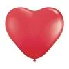 Sachet De 2 Ballons Coeurs Rouge 3' 86cm Qualatex®