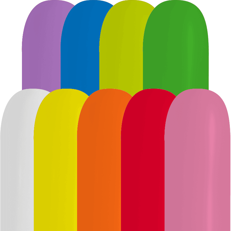 Sachet De 25 Ballons à Modeler Multicolores HG260 Balloonia® 1 Sachet De 25 Ballons à Modeler Multicolores HG260 Balloonia®