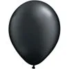 SACHET DE 25 BALLONS NOIR ONYX RADIANT PEARL 11" QUALATEX