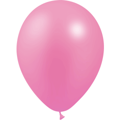 Sachet De 50 Ballons De 25 Cm Rose Métal Balloonia®