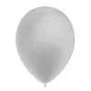 SACHET DE 50 BALLONS DE 27 CM ARGENT MÉTAL