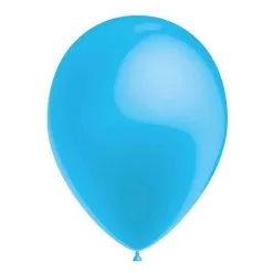 Sachet De 50 Ballons De 25 Cm Bleu Ciel Métal Balloonia®