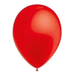 Sachet De 50 Ballons De 27 Cm Rouge Métal Balloonia®