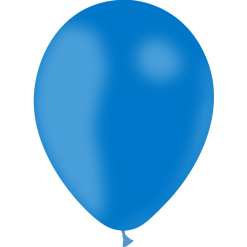 Sachet De 50 Ballons De 28 Cm Bleu Roi Balloonia®