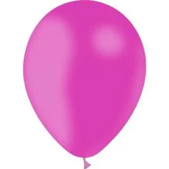 SACHET DE 50 BALLONS DE 28 CM FUSHIA