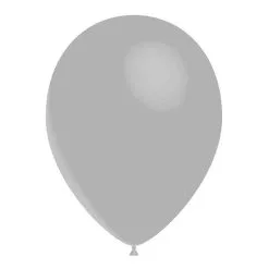 SACHET DE 50 BALLONS DE 28 CM GRIS