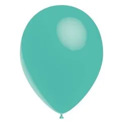 Sachet De 50 Ballons De 28 Cm Turquoise Balloonia®