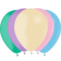 Sachet De 50 Ballons De 28 Cm Multicolores Pastel Balloonia®