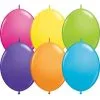 SACHET DE 50 BALLONS QUICKLINK MULTICOLORES TROPICAL 12" 30 CM QUALATEX©