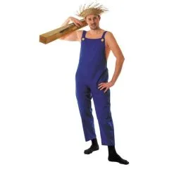 Salopette Bleue Adulte -COSTUMED’HALLOWEEN salopette bleue adulte farfouil en fete 30894781 e4b14e48 815f 4a6f acc4 967106f34dc0