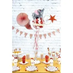 Set De 3 éventails Blancs Et Or 10 Set De 3 éventails Blancs Et Or -COSTUMED’HALLOWEEN set de 3 eventails blancs et or farfouil en fete pompons suspensions 30270618