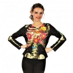 Tee-shirt Femme Dia De Los Muertos