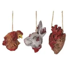 Tête D'animal Ou Organe à Suspendre - Modèle Aléatoire