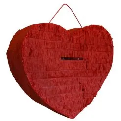 TIRELIRE / BOITE A CARTE COEUR BORDEAUX