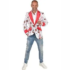 Veste Luxe Adulte Jeu De Cartes Homme